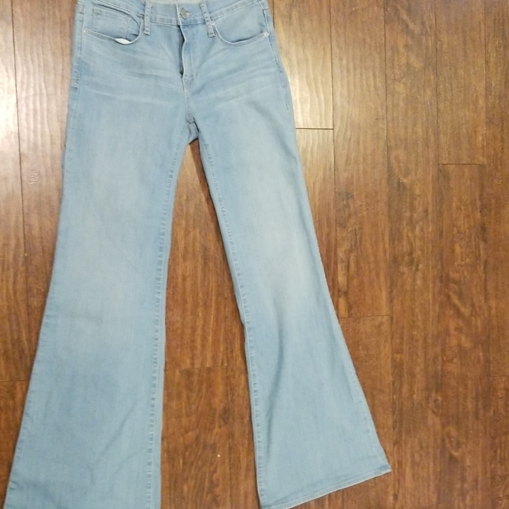 Gap high rise trouser denim